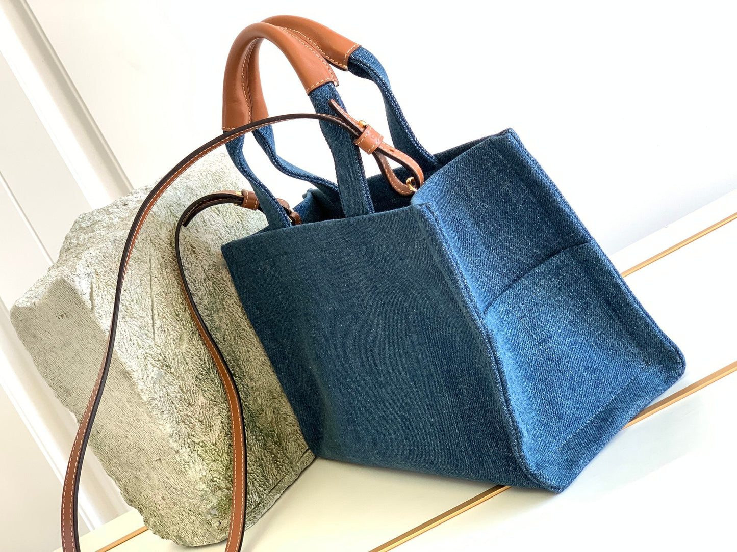 Top Quality Small Denim Tote For Women 11.4in/29cm