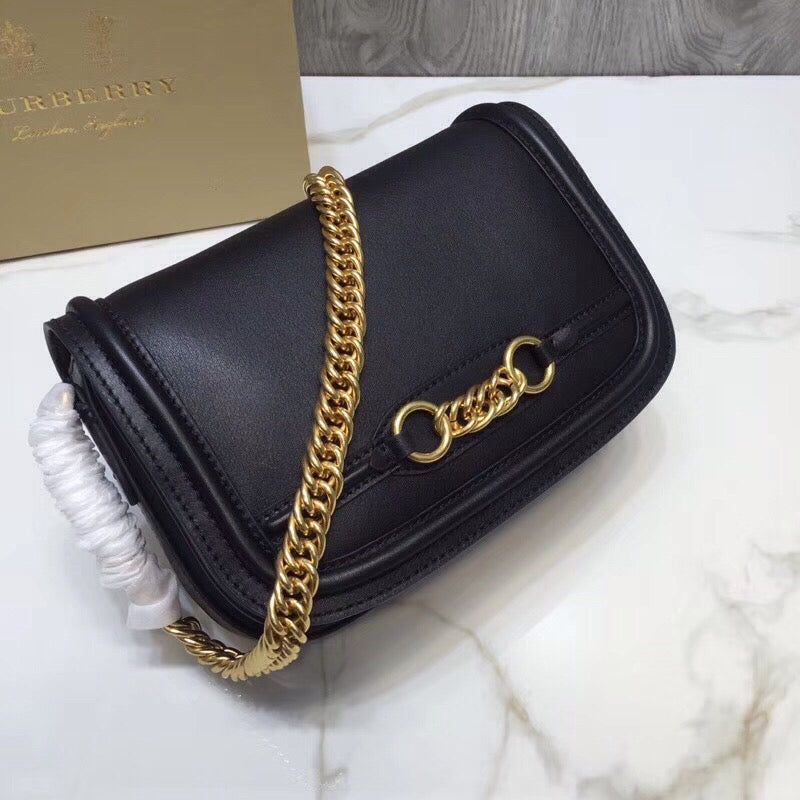 Top Quality Smooth LiNike Shoulder Bag Black For Women, Bags 9.1in/23cm