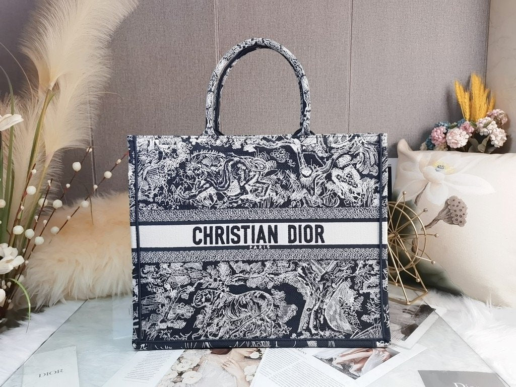 Top Quality Large Book Tote White, For Women, Womens Handbags 16.5in/42cm CD