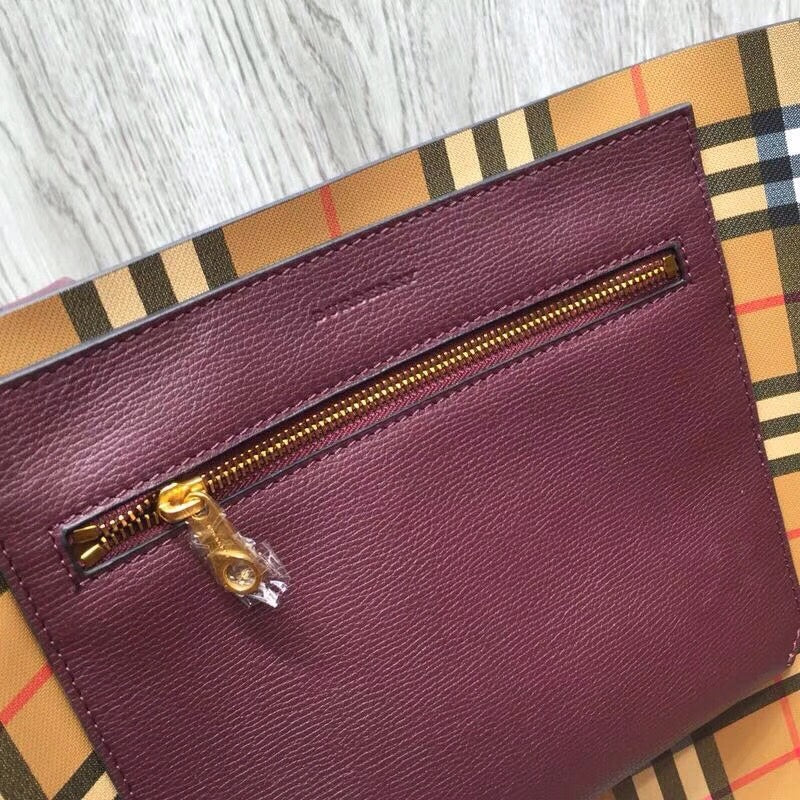 Top Quality Small Embossed Crest Tote Purple For Women, Bags 13.8in/35cm