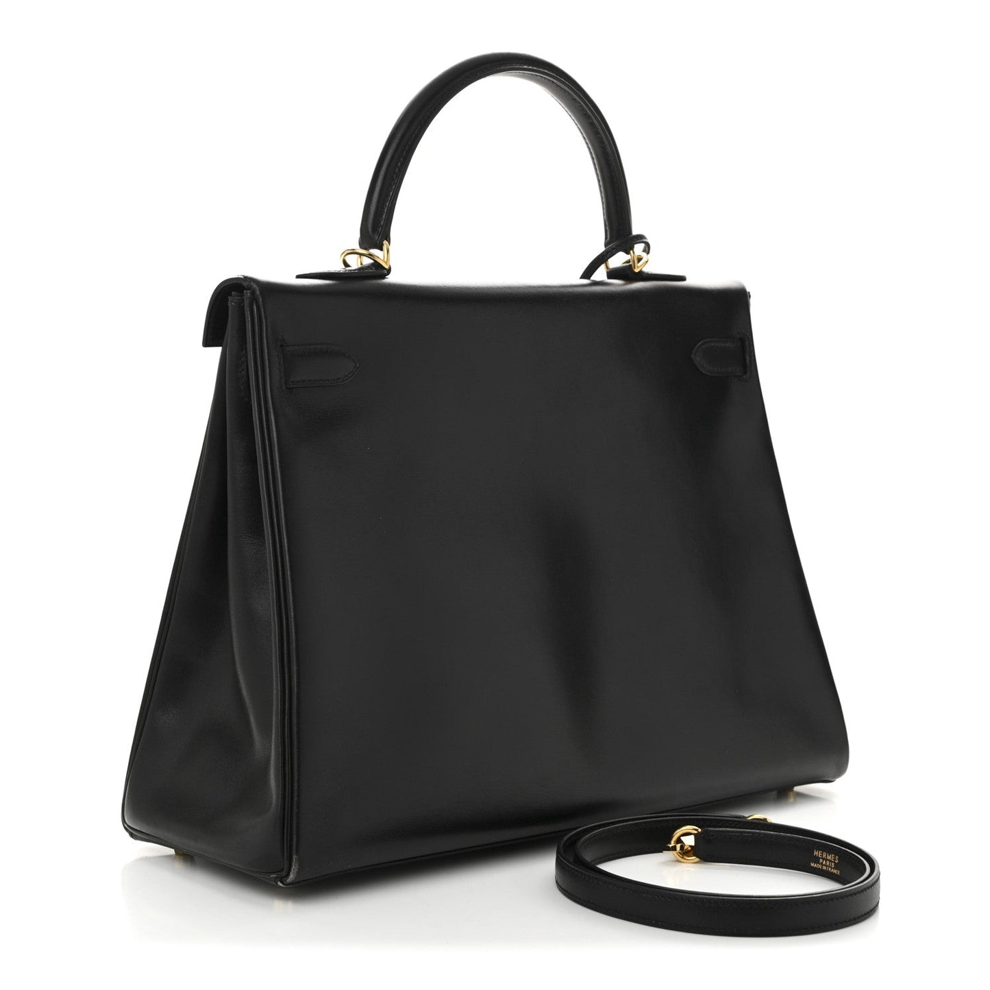 Hermes Box Kelly Retourne 35 Black