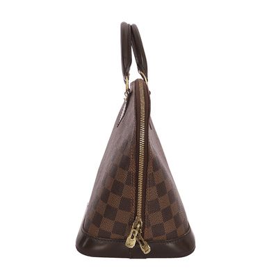 Louis Vuitton Damier Ebene Canvas Alma PM Bag #8E 36b882b8f7d01f5ec1840d879780445