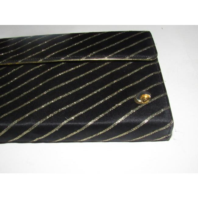 Gucci   Two Way Evening Purse Black Leather Shoulder Bag