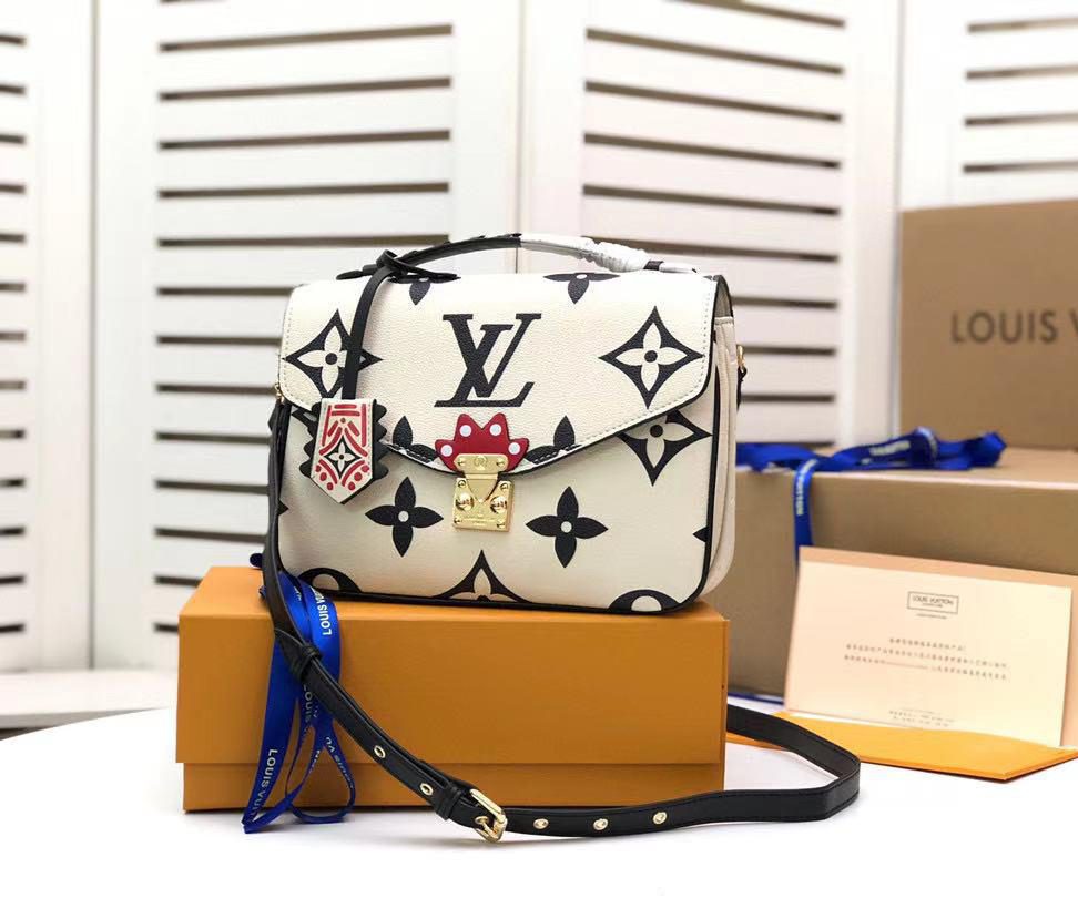 Top Quality Top Quality Crafty Pochette Metis Monogram Empreinte Creme For Women, Womens Handbags, Shoulder And Crossbody Bags 9.8in/25cm Top Quality M45384