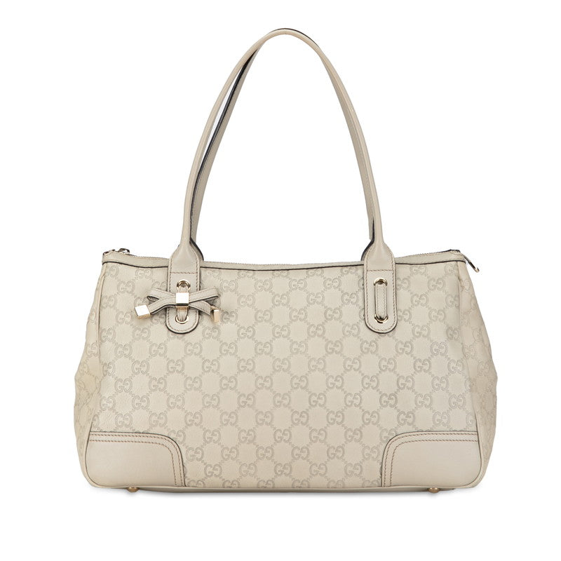 Gucci  Handbag 177052 Ivory White Leather  Gucci