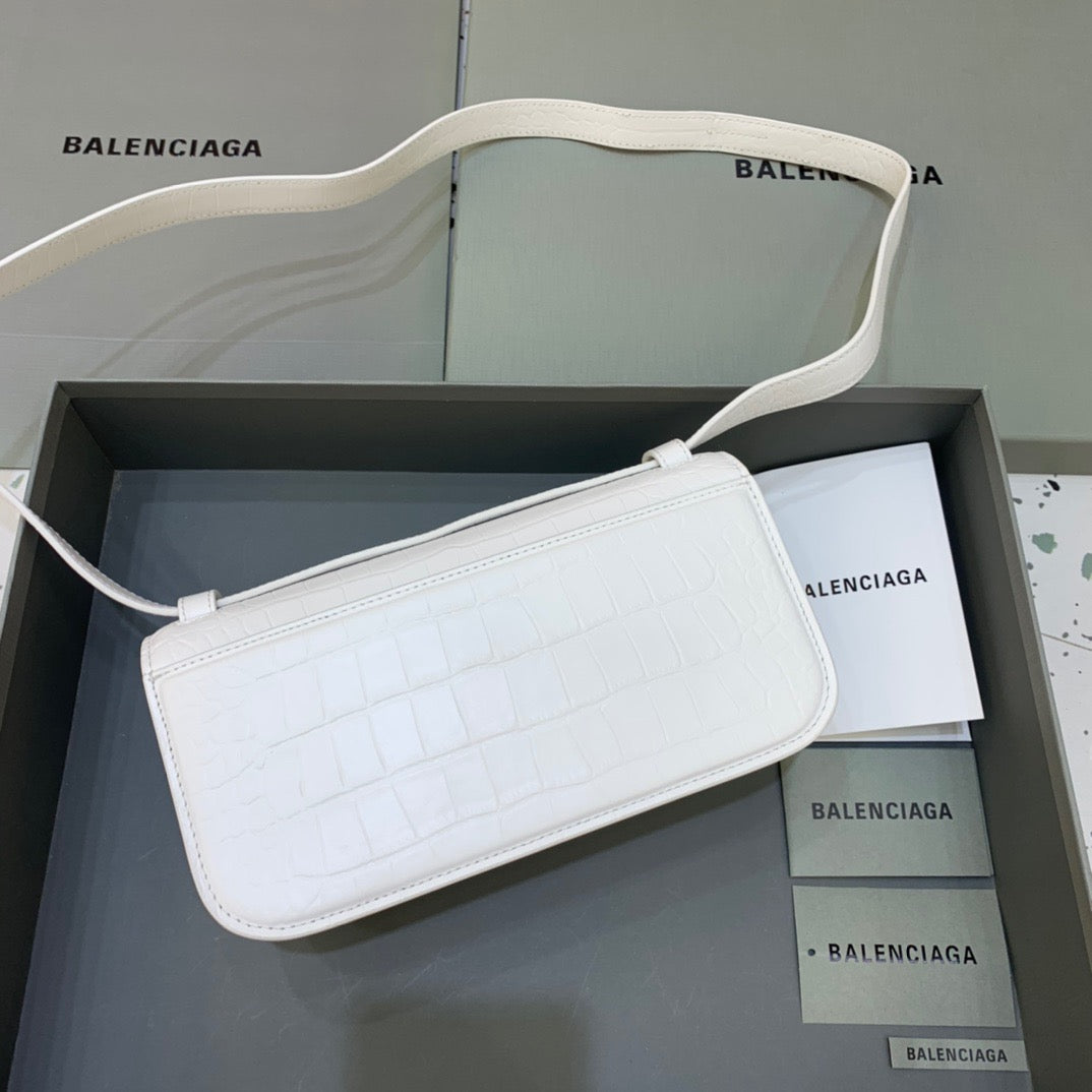 Top Quality Gossip Small Shoulder Bag White, For Women,  Bags 9.1in/23cm