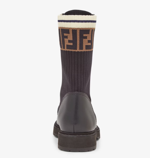 FENDI ROCKOKO COMBAT BOOTS