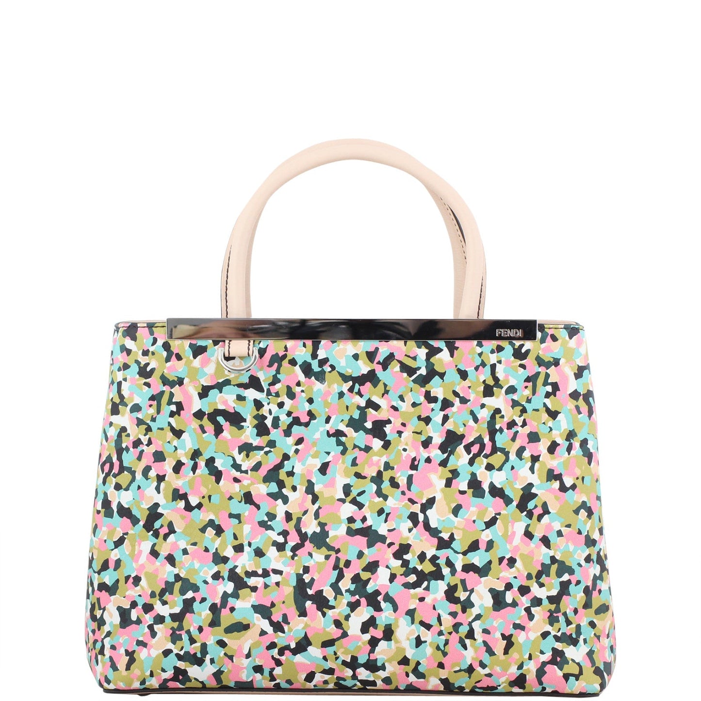 Fendi Petite 2Jours Vitello Tote Multicolour