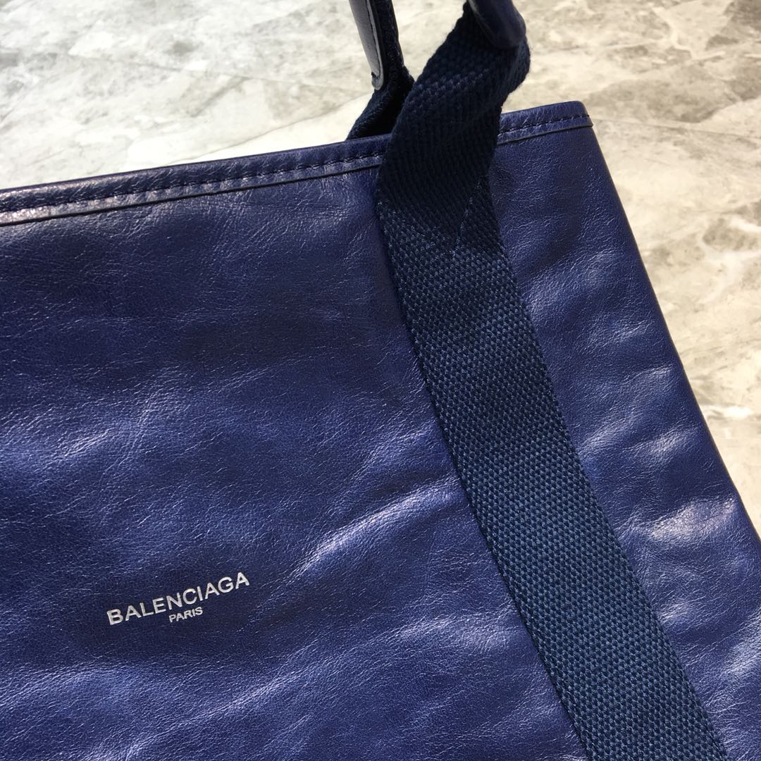 Top Quality Navy MeTop Qualityum Cabas Tote Bag In Blue, For Women,  Bags 14.1in/36cm