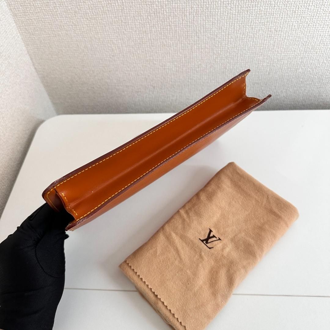 Louis Vuitton Epi Leather Sellier Dragonne   - Brown Clutches, Handbags MR2104202547222A