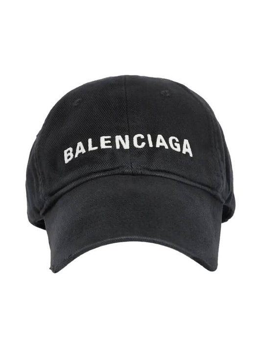 Luxury Balenciaga Trending 2025 Galleria Logo Ball Cap Black