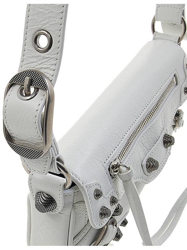Luxury Balenciaga Trending 2025 Le Cagole XS Shoulder Bag White