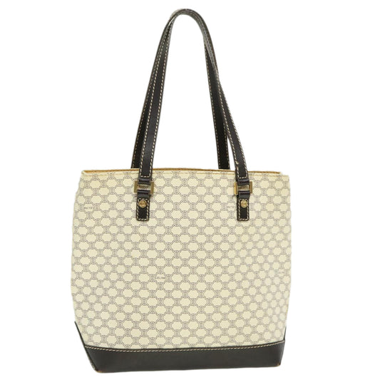 Luxury CELINE Macadam Canvas Tote Bag PVC Leather Whe  fm1320
