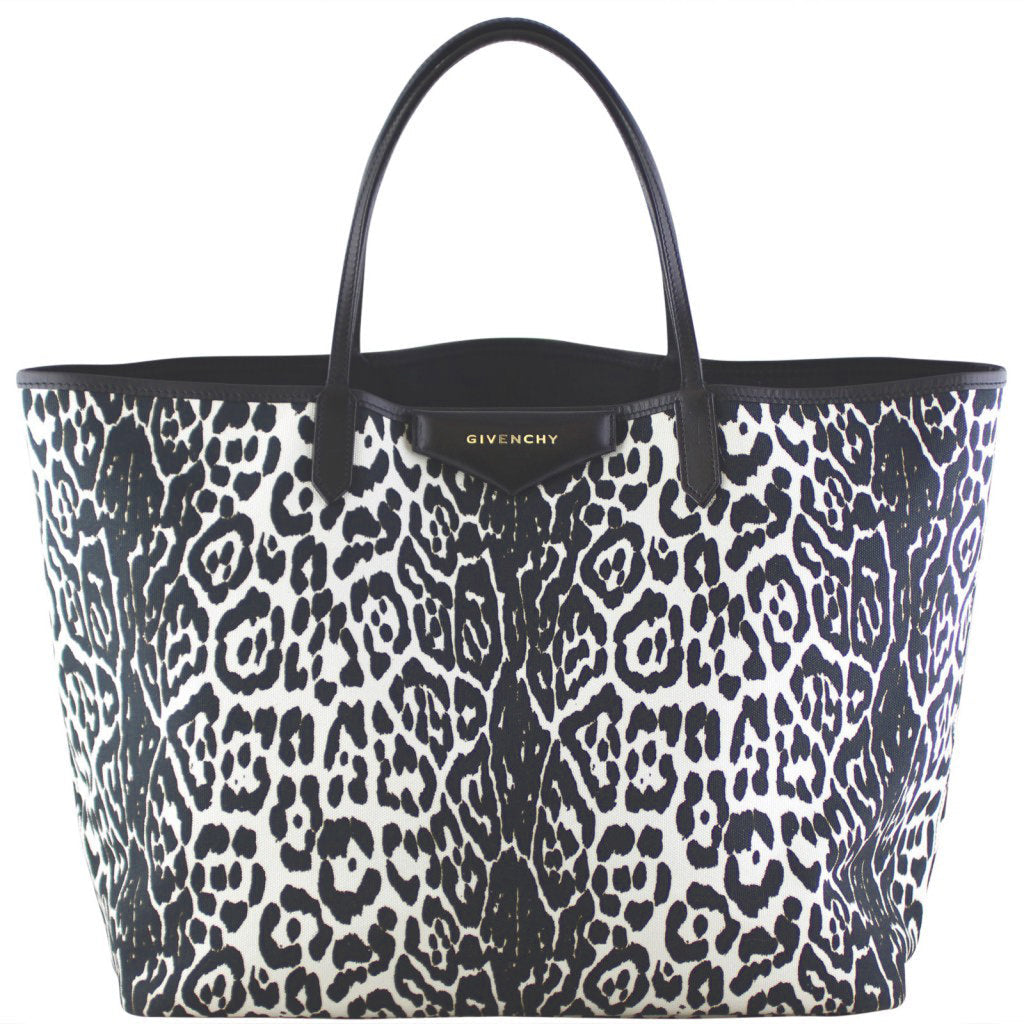 Givenchy Antigona Canvas Shopping Tote Large