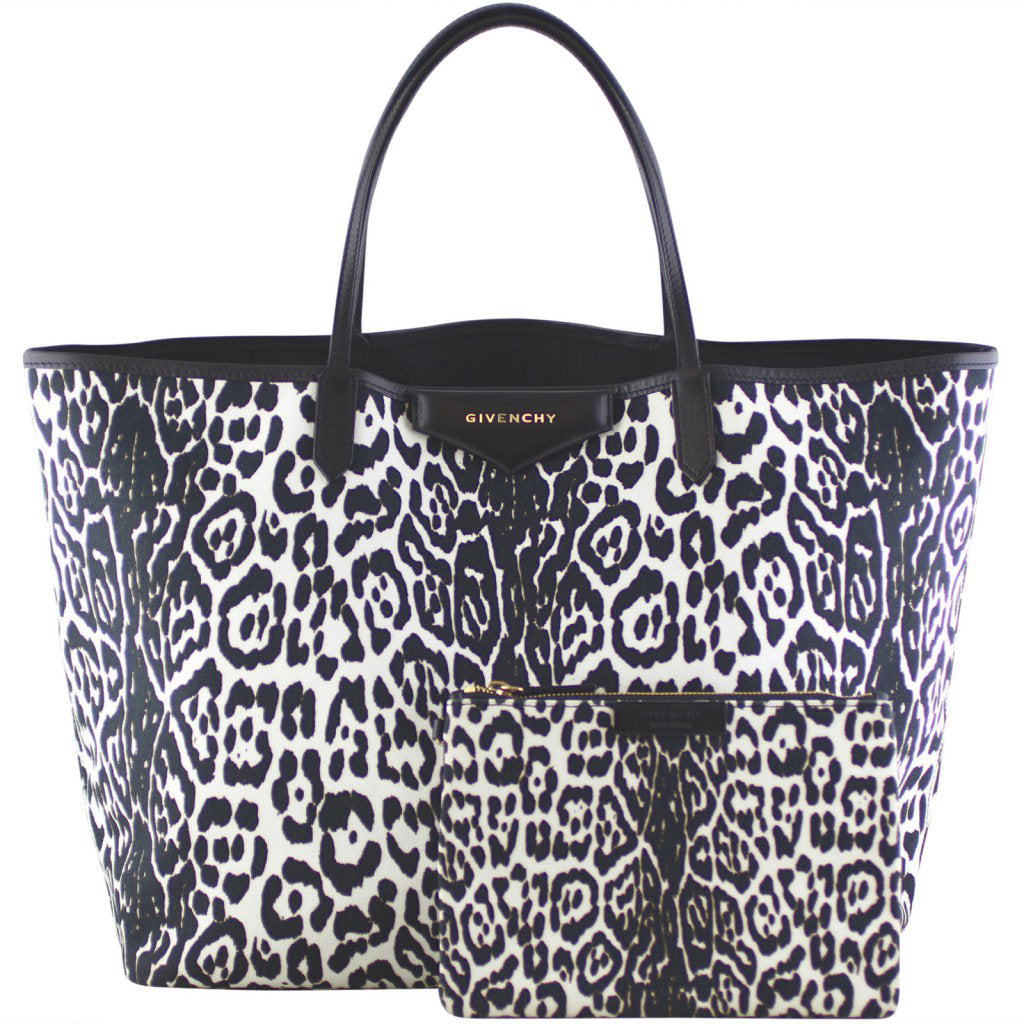 Givenchy Antigona Canvas Shopping Tote Large