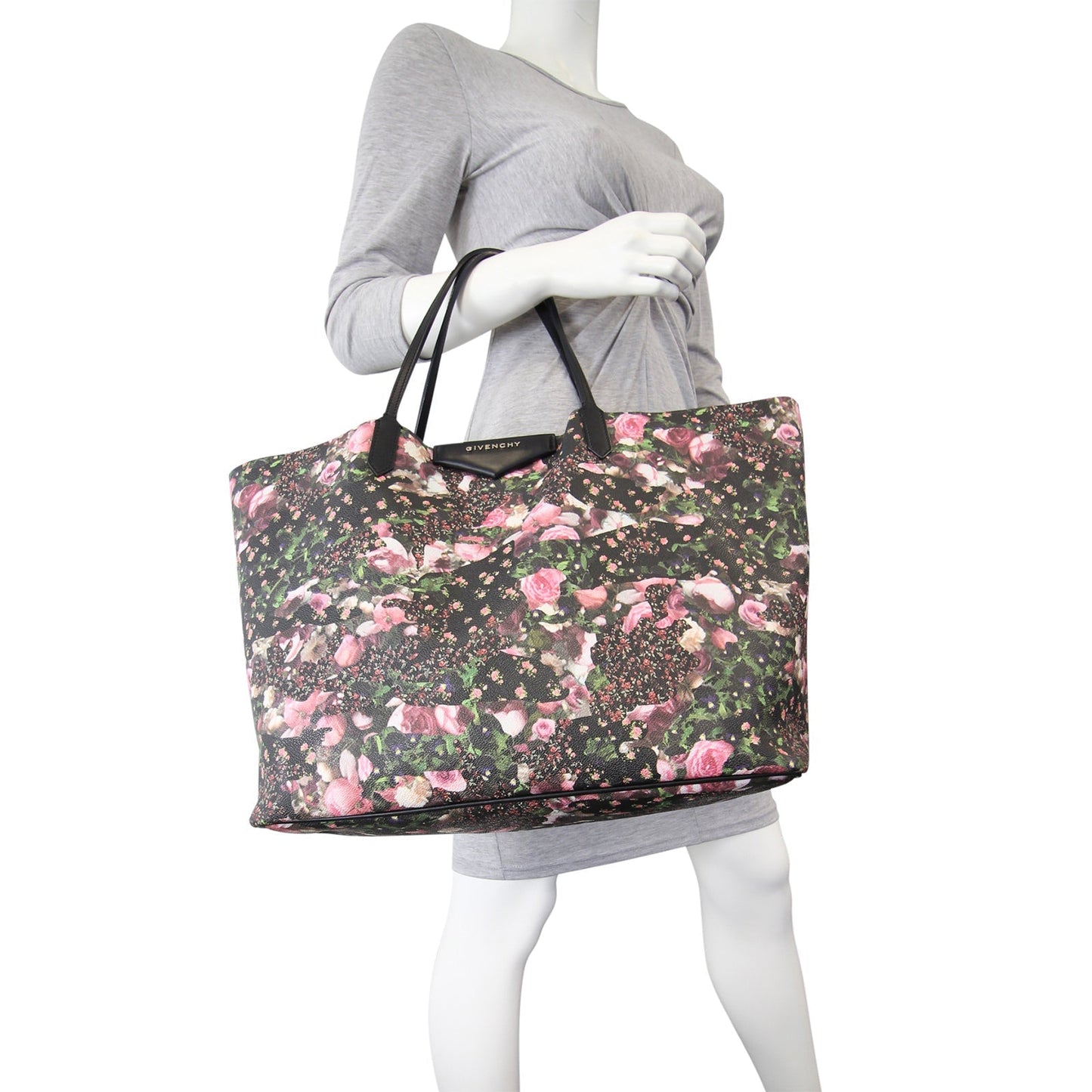 Givenchy Floral Camo Antigona Shopping Tote Large