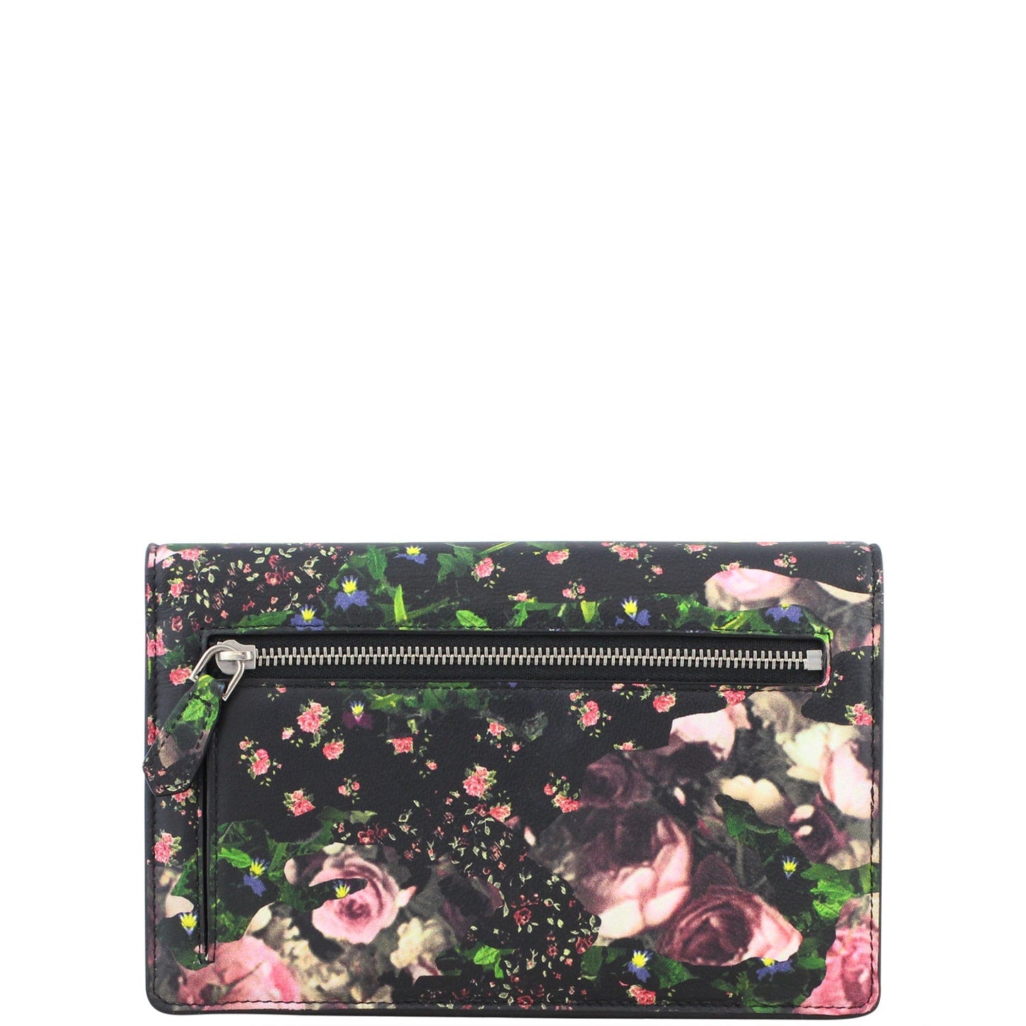 Givenchy Flower Camouflage Print Chain Wallet