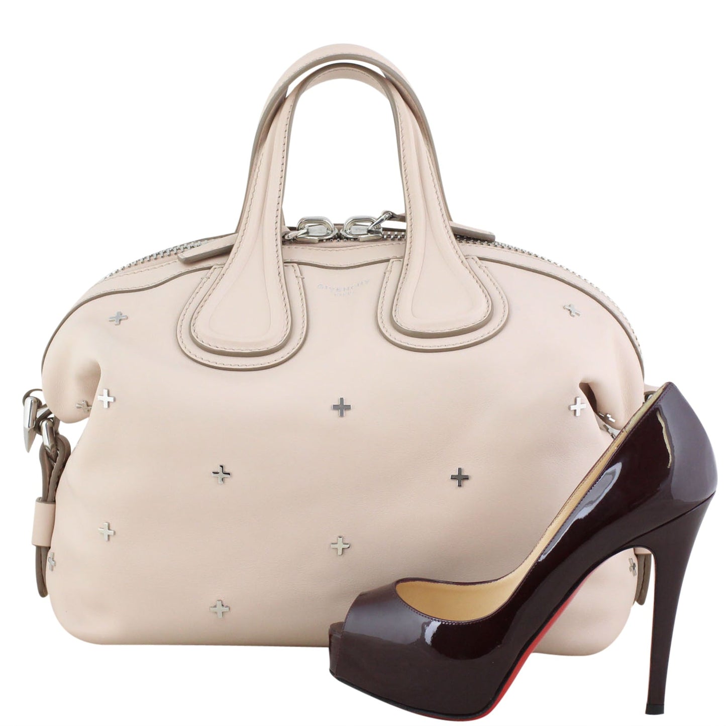 Givenchy Nightingale Small Cross Embellished Satchel