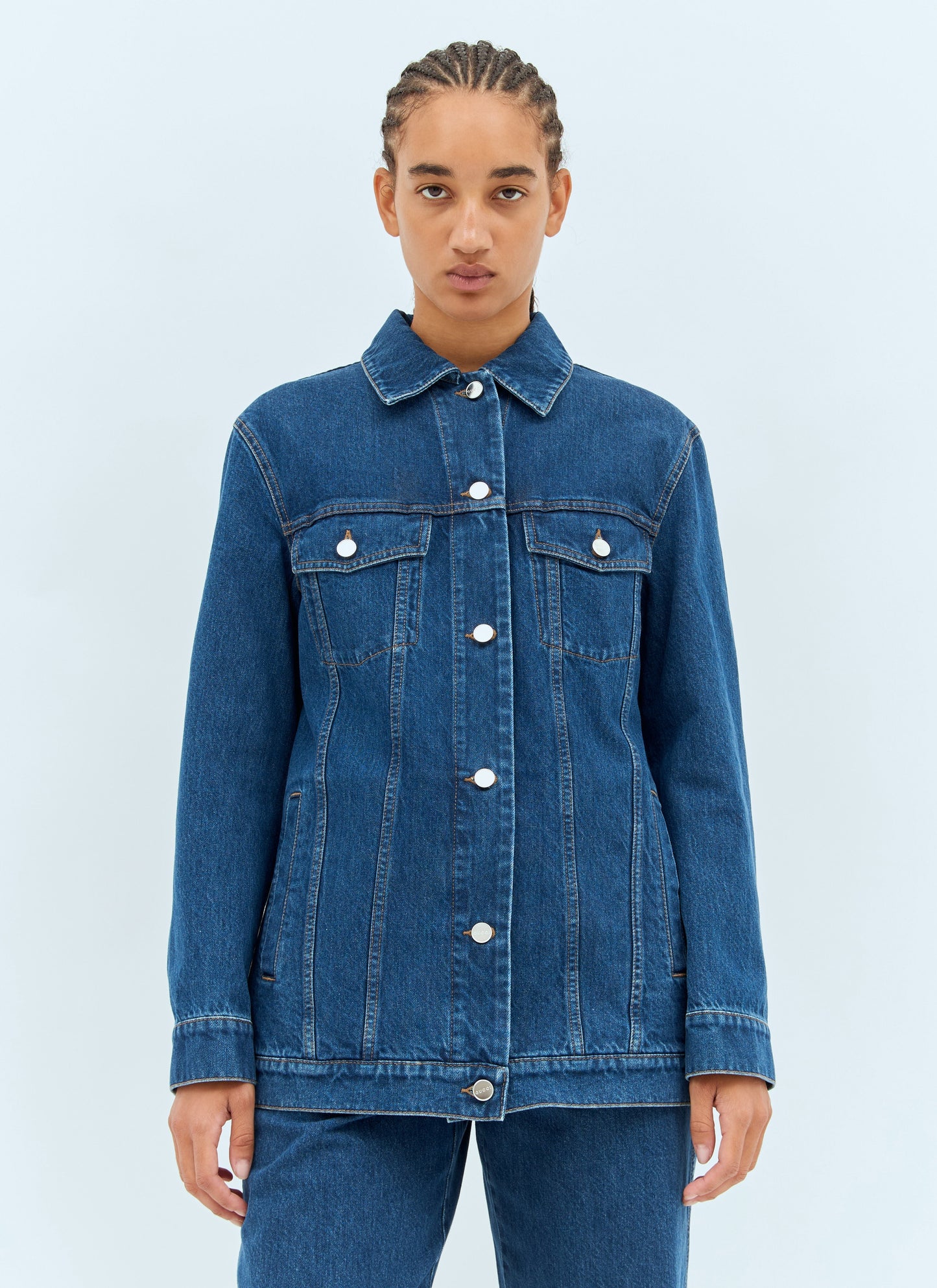 Gucci Women Classic Denim Jacket