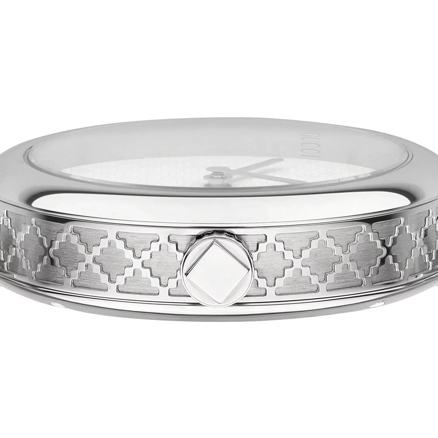 Gucci Diam'ssima Medium Stainless Steel Ladies Watch