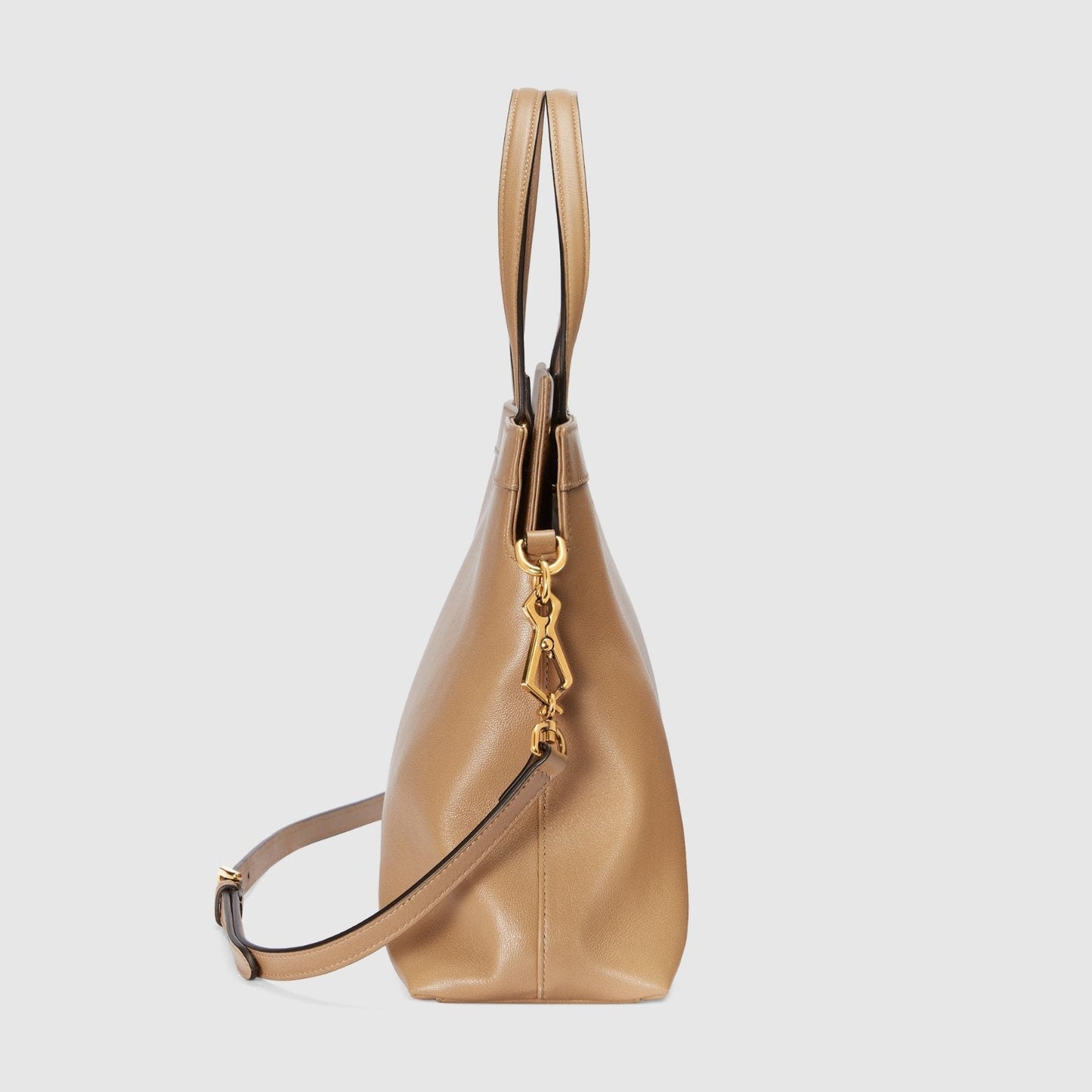 GUCCI Leather Medium Top Handle