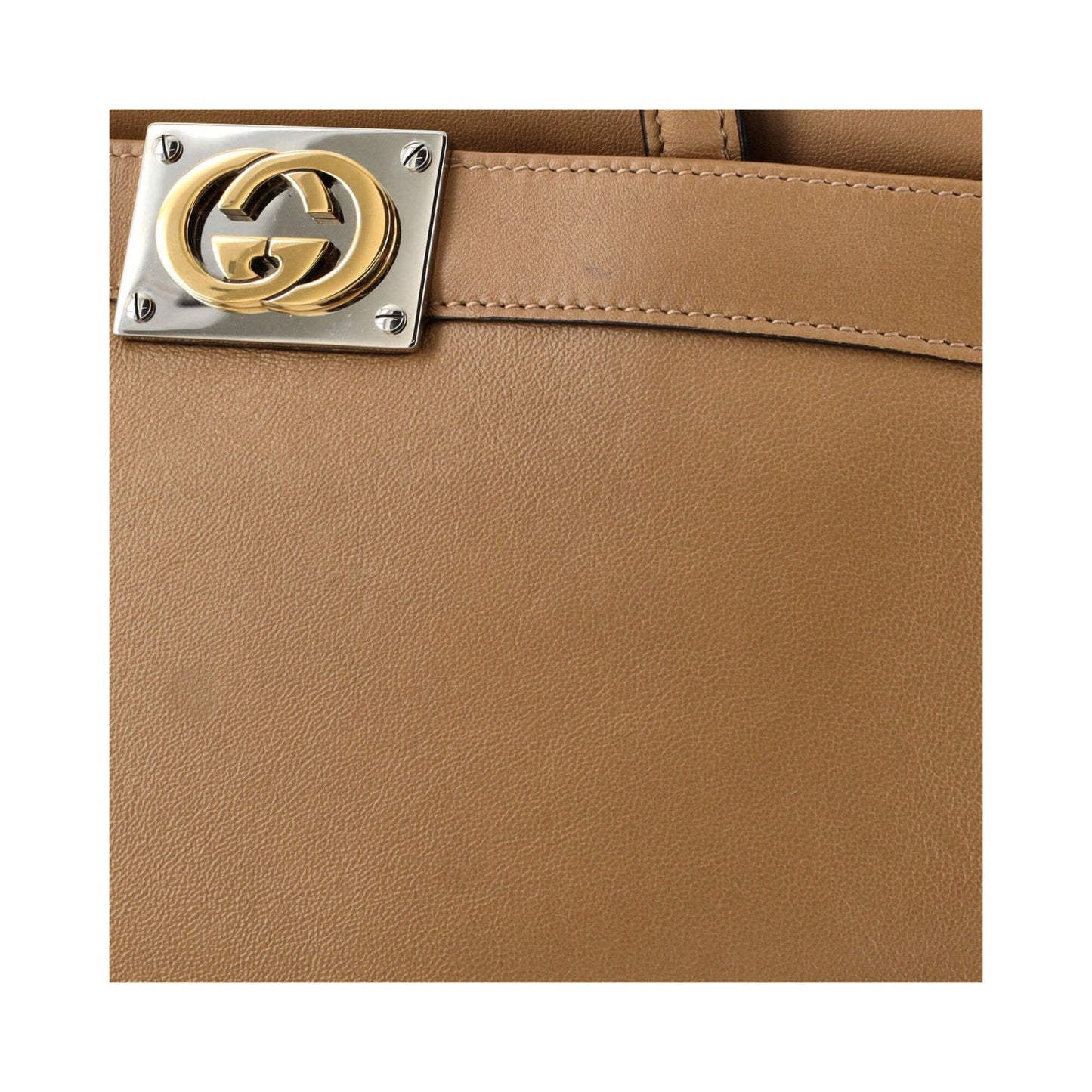 GUCCI Leather Small Top Handle