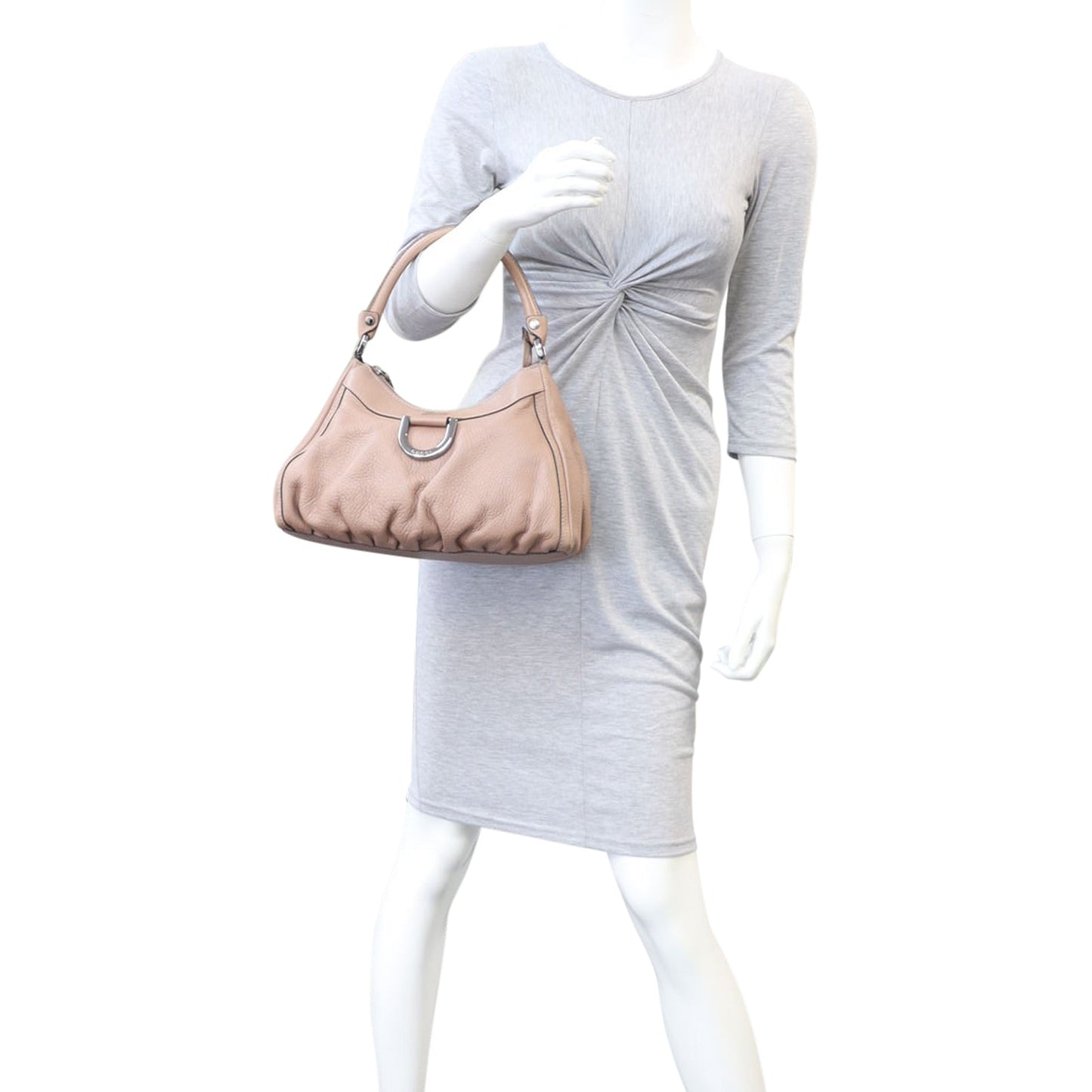 Gucci Abbey D-Ring Leather Hobo
