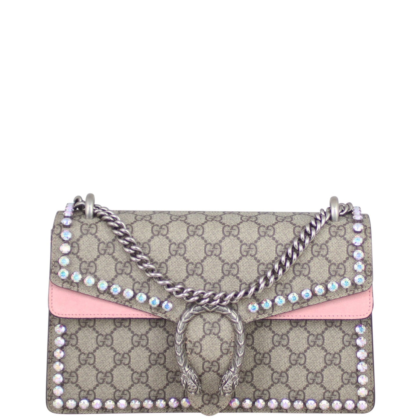 Gucci Dionysus Crystal Embellished Small Shoulder Bag