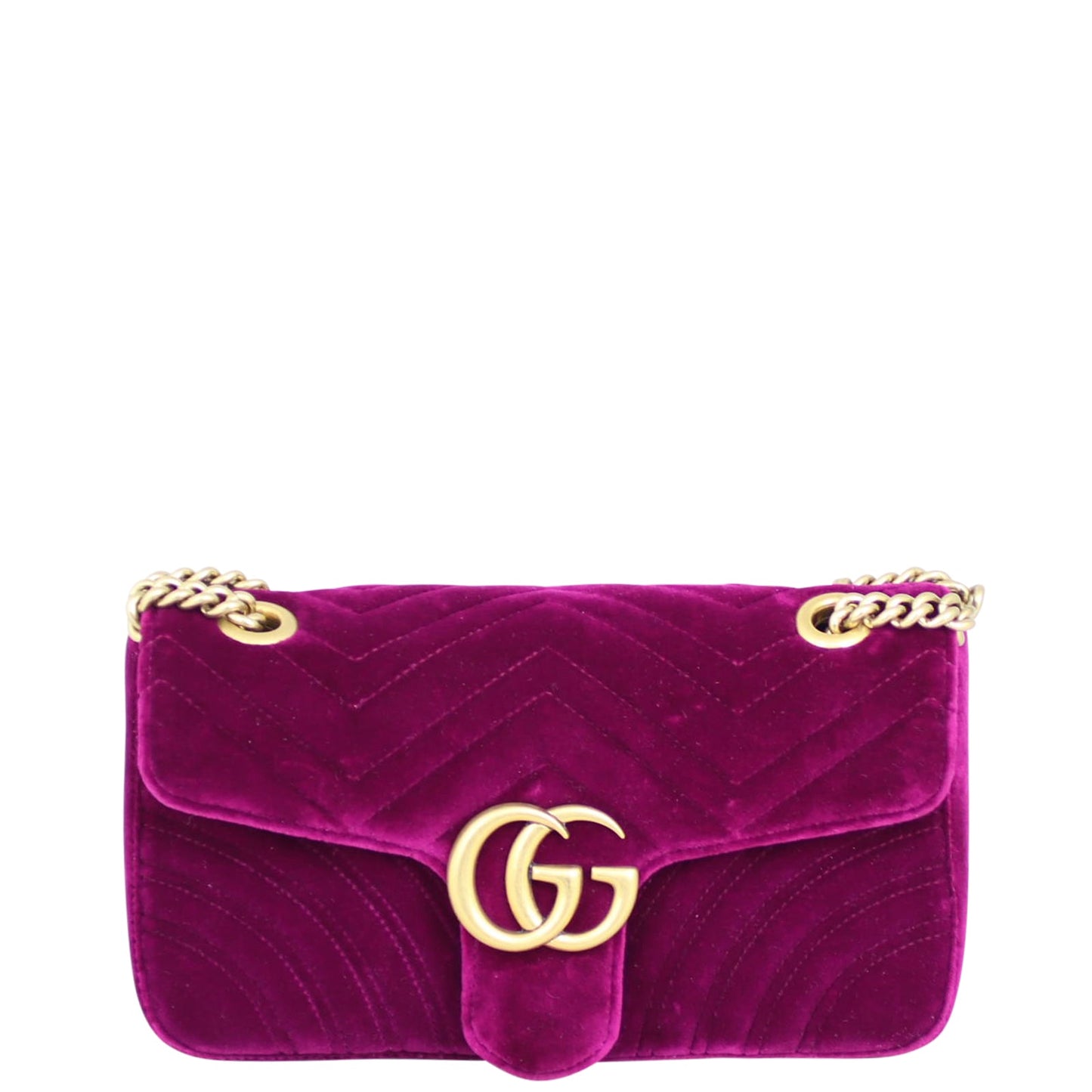 Gucci GG Marmont Velvet Small Shoulder Bag