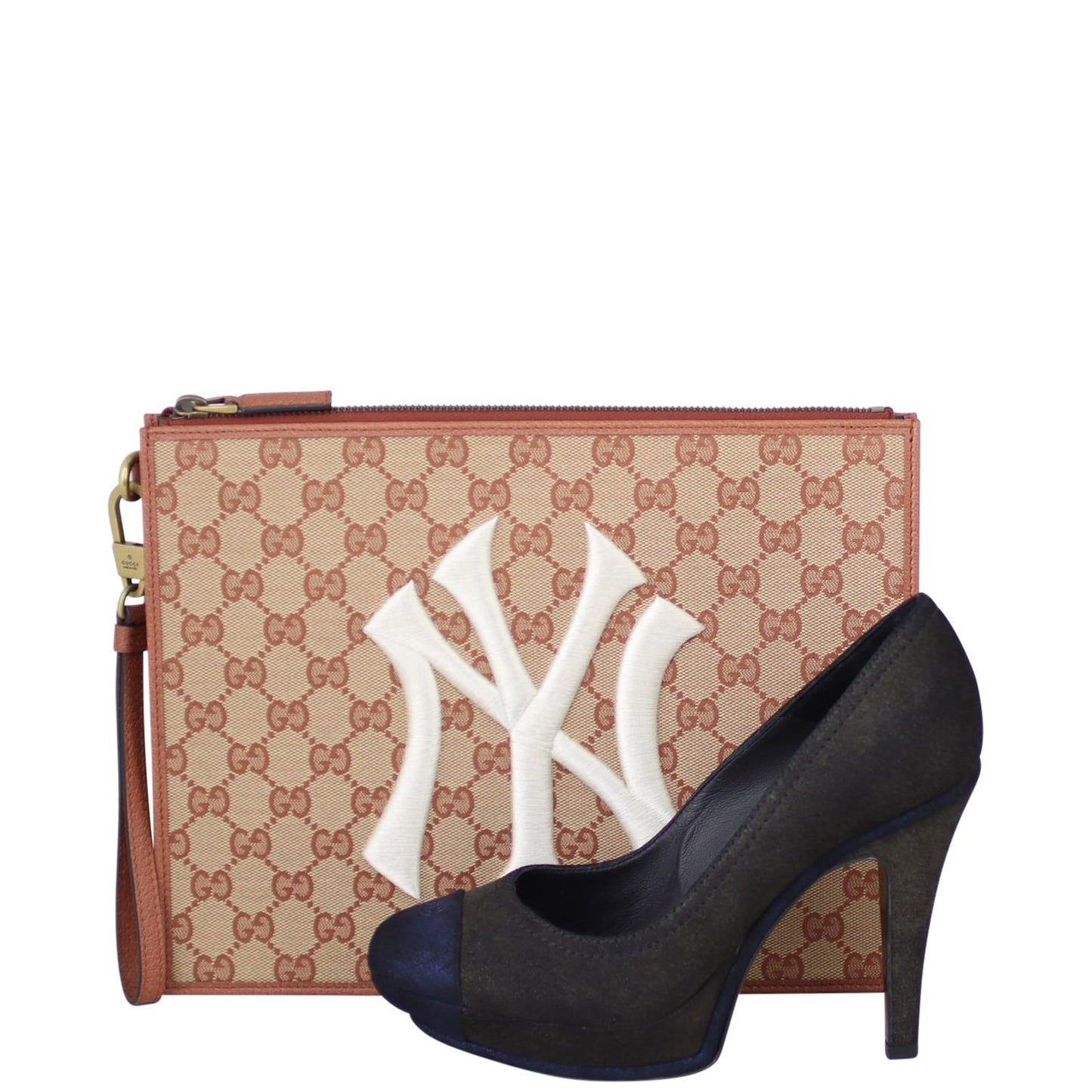Gucci GG Original Pouch with Yankees Patch