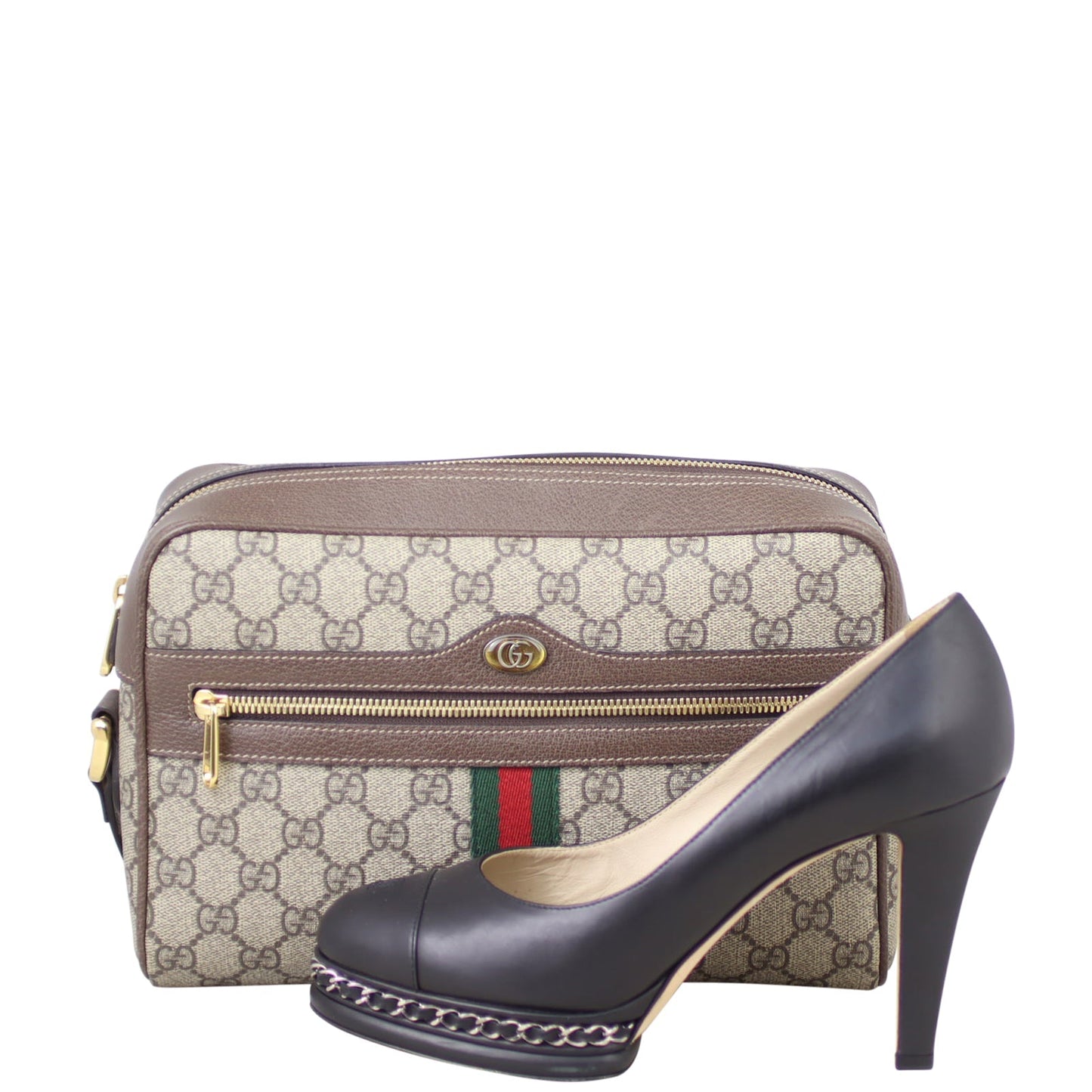 Gucci GG Supreme Ophidia Small Shoulder Bag