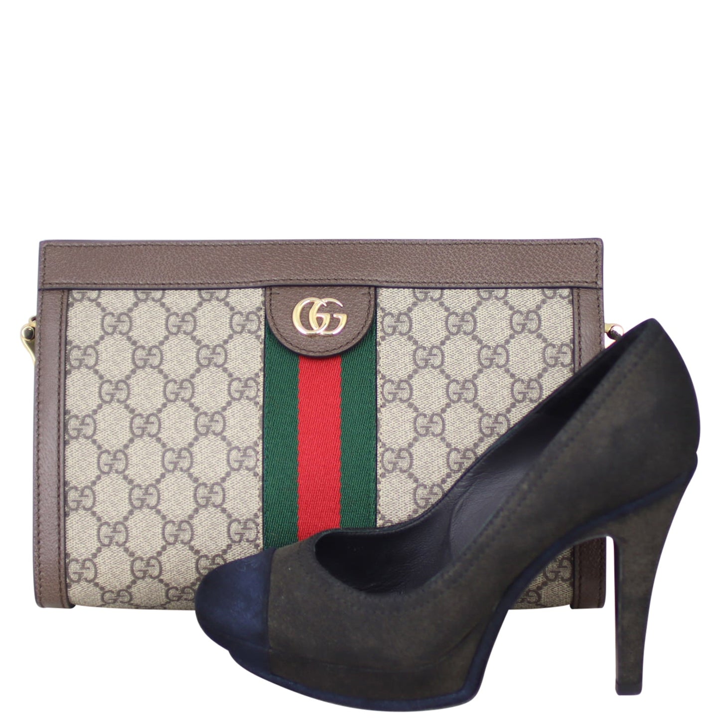 Gucci GG Supreme Ophidia Small Shoulder Bag