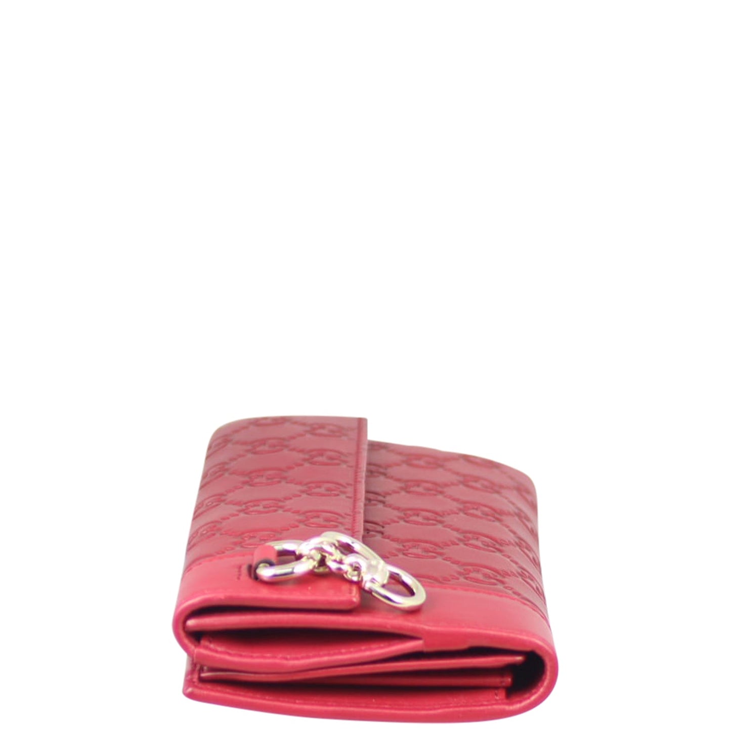Gucci Heart-Bit Guccissima Continental Wallet