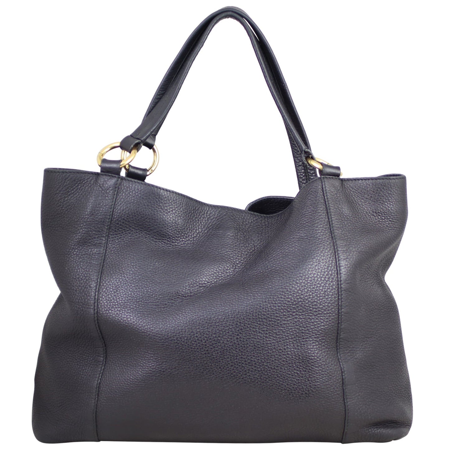 Gucci Twill Plait G Leather Hobo