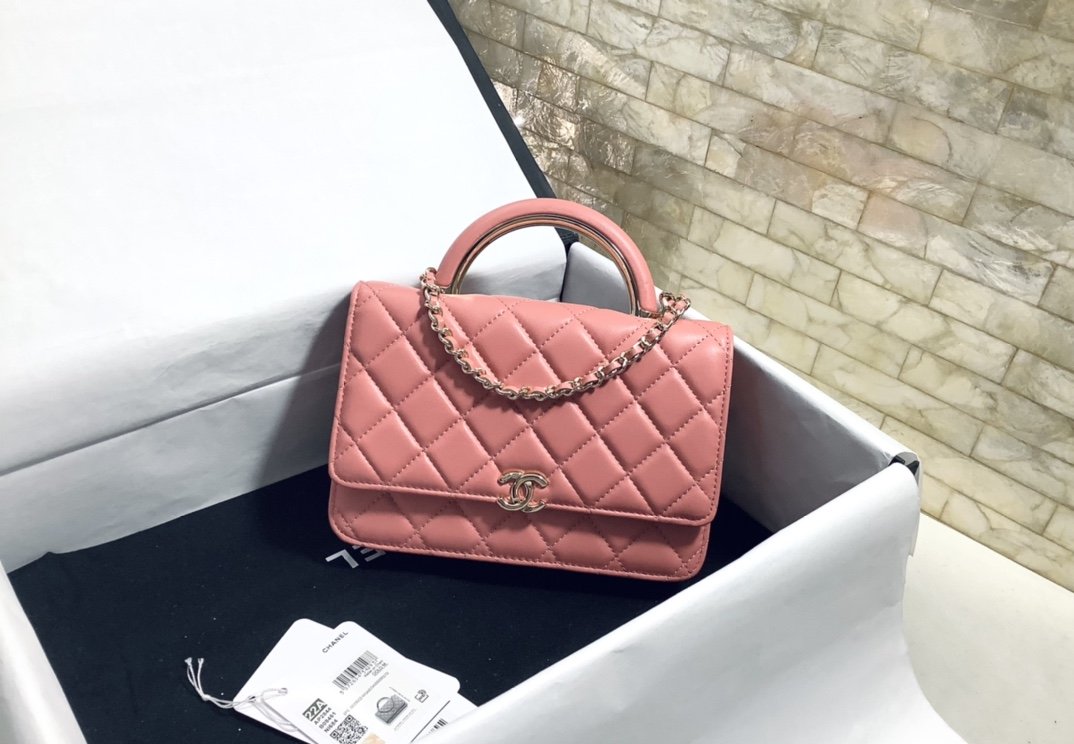 CHLHand-Held Oblique Cross Bag PiNike For Women, Women’s Bags 6.7in/19cm