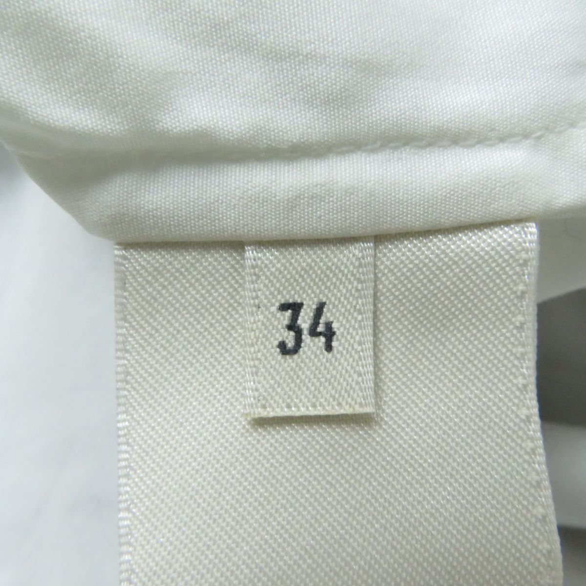 HERMES skirt Outer: 100% cotton, Lining: 100% cotton Gray type Women 34  d