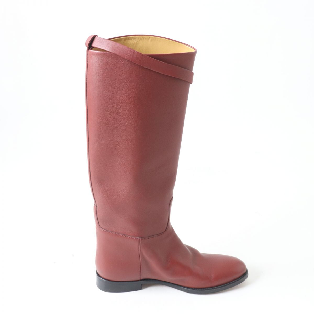 HERMES boots Main: Leather Red type Women 38  d