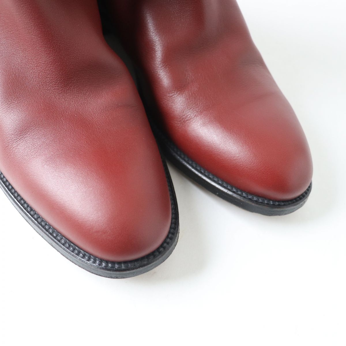 HERMES boots Main: Leather Red type Women 38  d