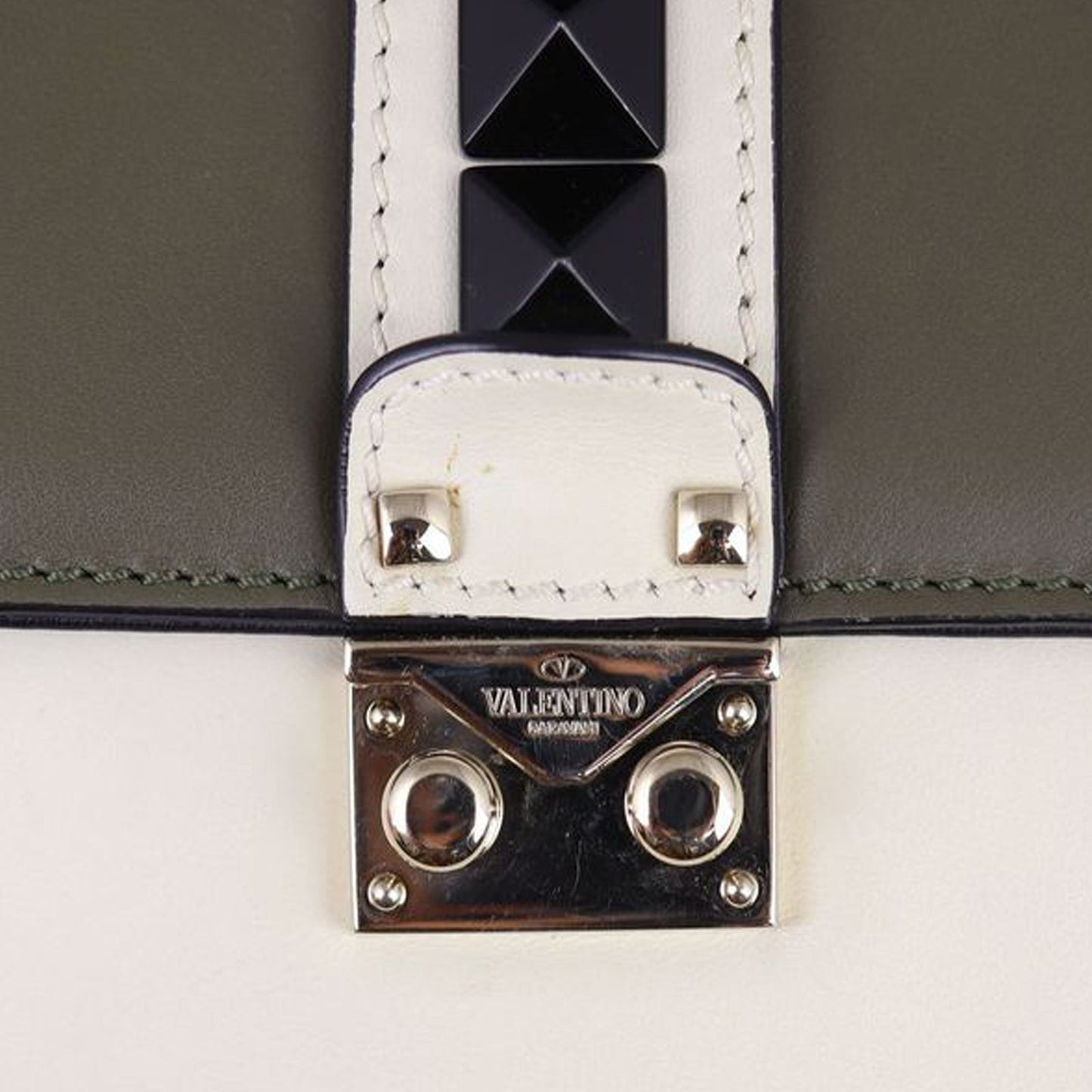 Valentino Glam Lock Medium Shoulder Bag
