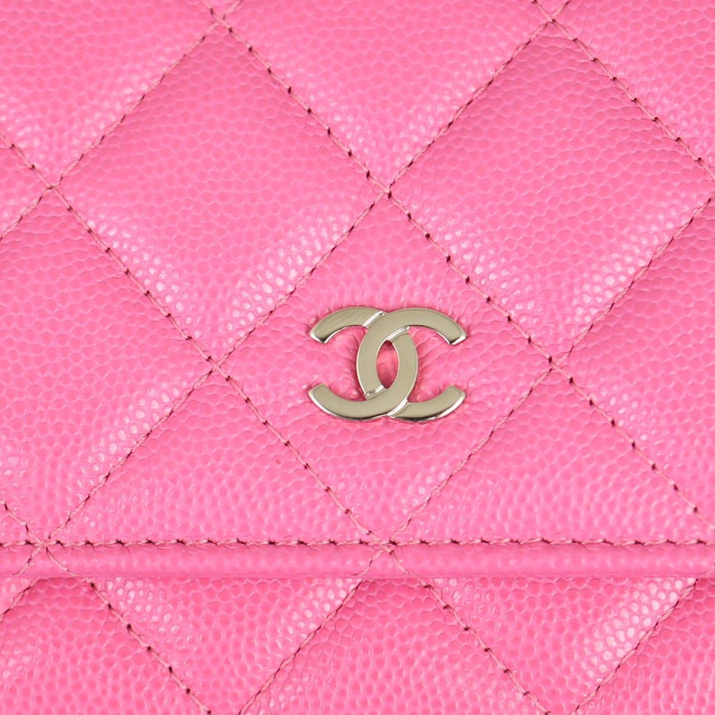 Chanel Classic Wallet on Chain | Candy Pink