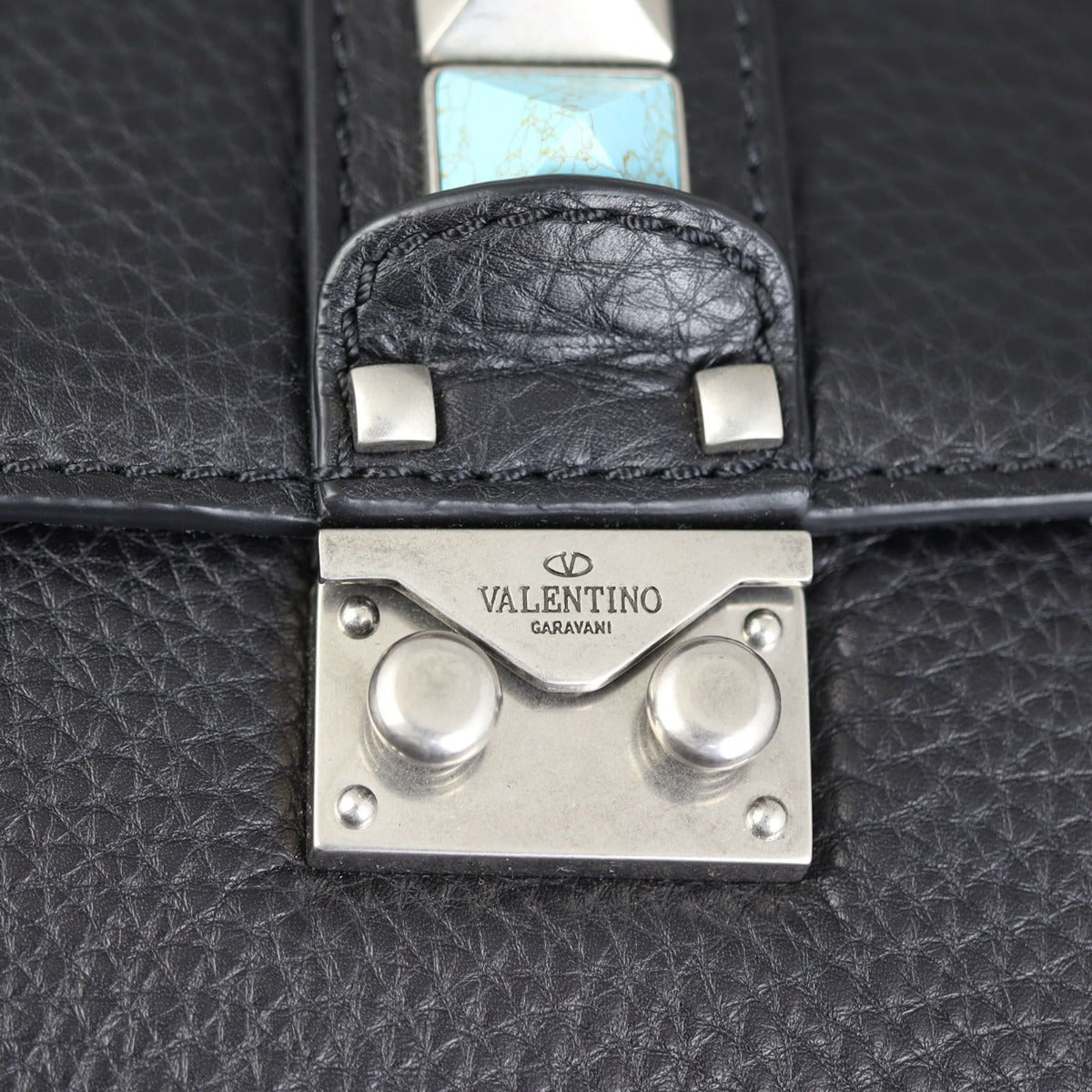 Valentino Glam Lock Medium Shoulder Bag