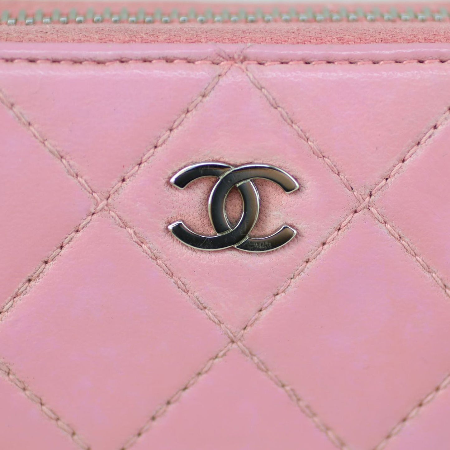 Chanel Zip Around Wallet