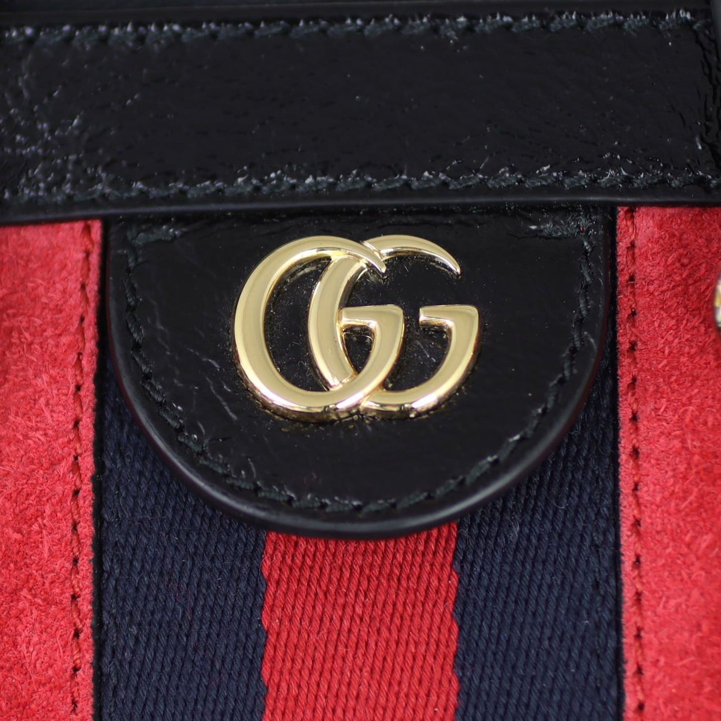 Gucci Ophidia Suede Tote Small
