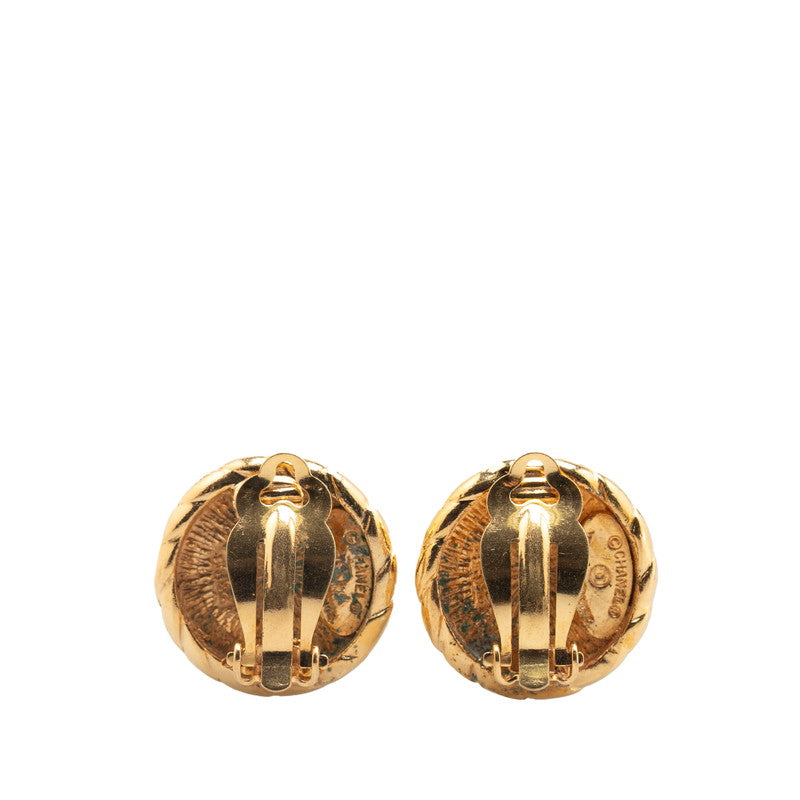 Chanel Coco Mark Chain Earrings