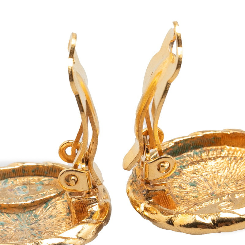 Chanel Coco Mark Chain Earrings