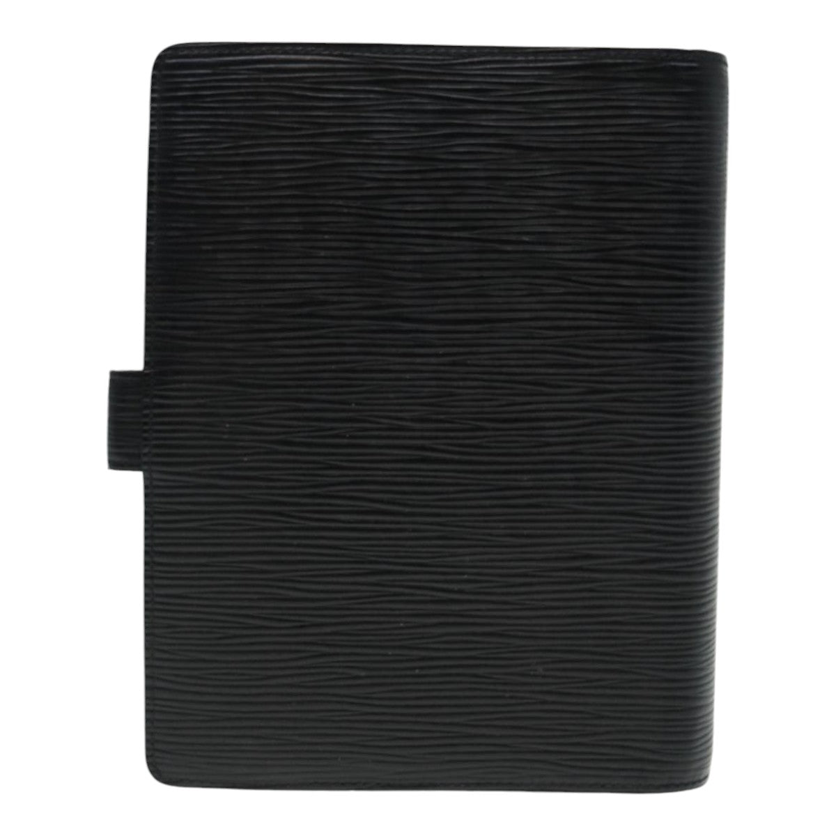 LOUIS VUITTON Epi Agenda MM Day Planner Cover Black R20042 LV Auth hk1595