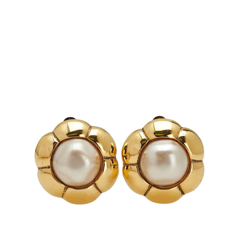 Chanel Camellia Earrings