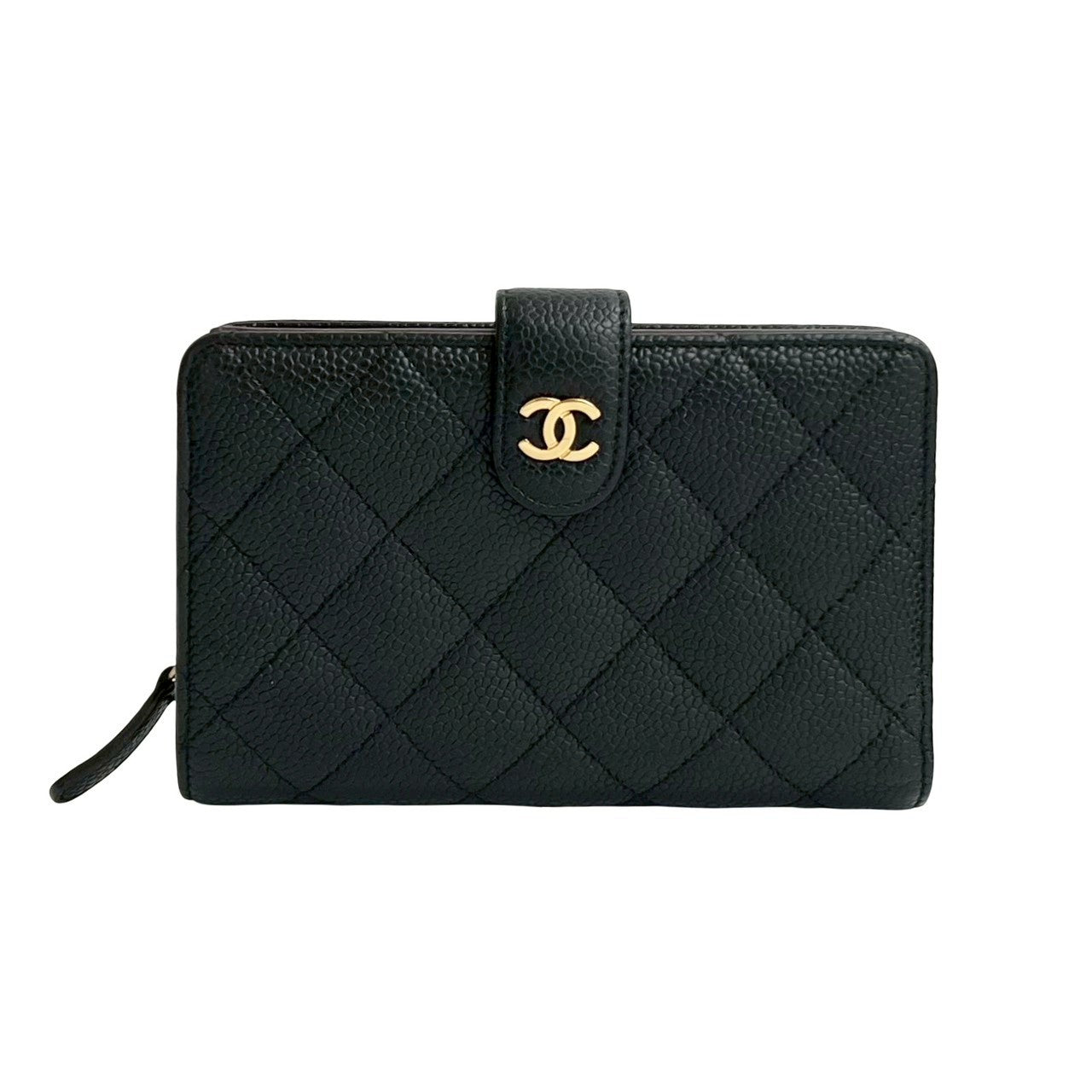 Chanel Mat Caviar Skin Wallet