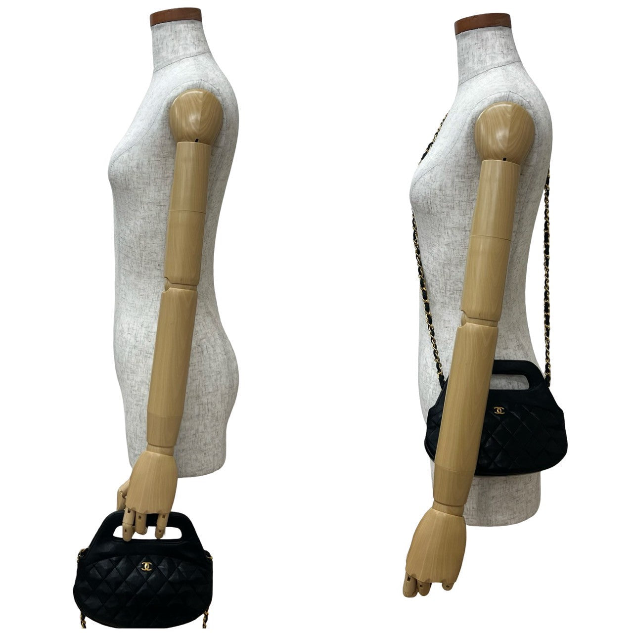 Chanel Leather 2way Handbag