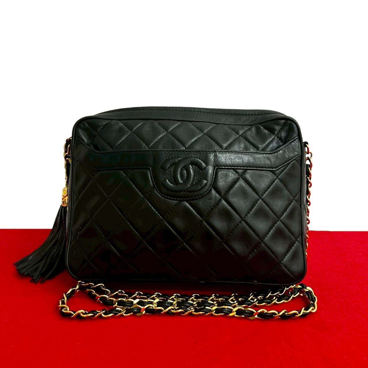 Chanel Matelassé Lambskin Shoulder Bag